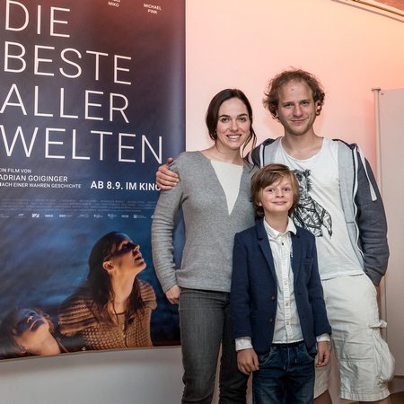 Die beste aller Welten mit Verena Altenberber, Adrian Goiginger und Jeremy Miliker_Premiere Stadtkino Hallein_09.09.2017
