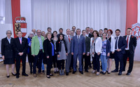 Konstituierende Sitzung der Stadtgemeindevertretung Hallein 10.04.2014