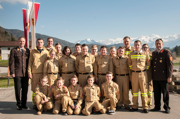 37. Wissenstest Feuerwehrjugend Tennengau