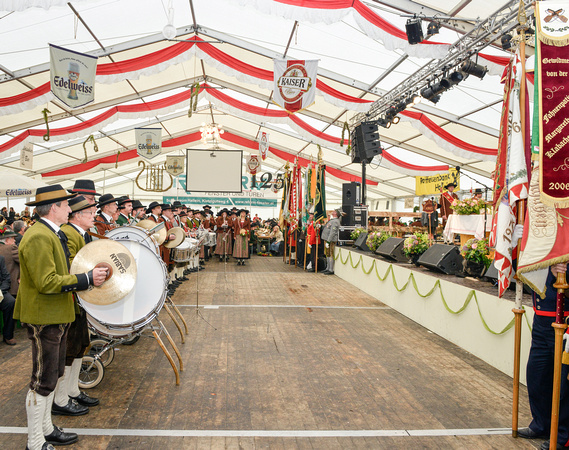 125 Jahre Steinhauer Musikkapelle_Festgottesdienst_Bezirksmusikfest