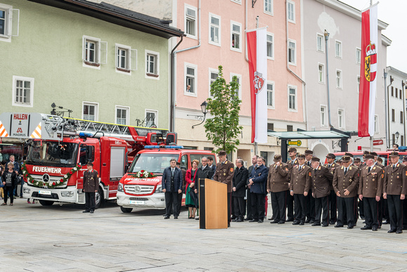 Florianifeier der Feuerwehr Hallein 23.04.2016