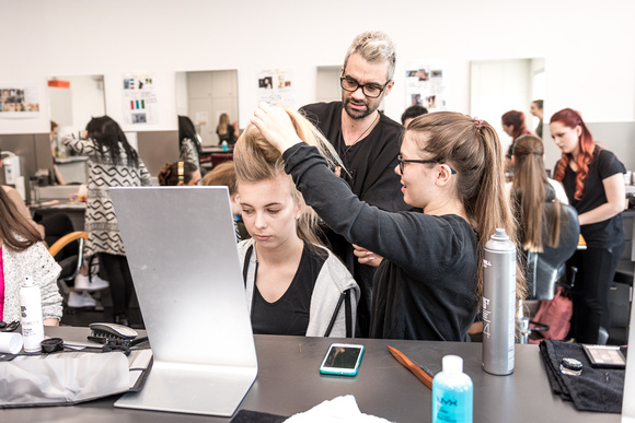 Hair & Makeup Artisten der Modeschule Hallein _ 21.04.2017