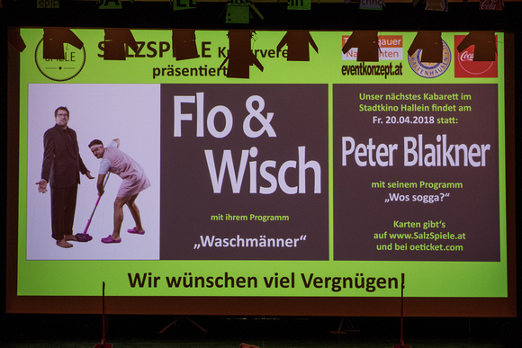 Flo & Wisch - Salzburg Premiere ,,Waschmänner"_Stadtkino Hallein-23.02.2018