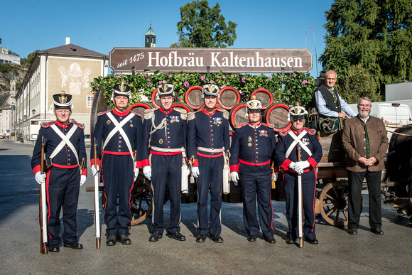 Bürgergarde Hallein_Gemeindetag 15. Oktober 2016