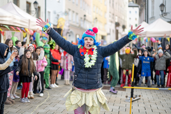 Buntes Faschingstreiben in Hallein