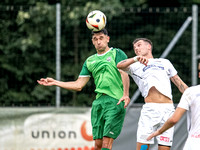 Salzburger Liga_UFC Hallein - USC Eugendorf 1 : 0 _ Hallein Gamp_09.08.2024