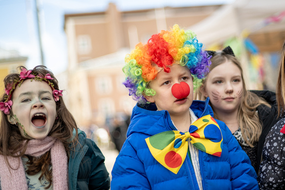 Buntes Faschingstreiben in Hallein