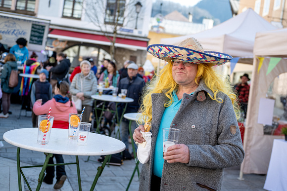Buntes Faschingstreiben in Hallein