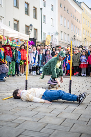 Buntes Faschingstreiben in Hallein