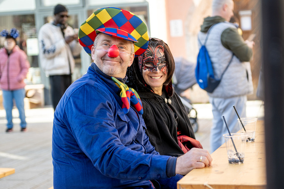 Buntes Faschingstreiben in Hallein