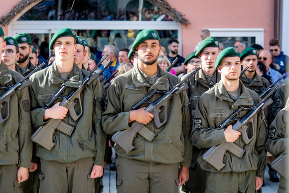 Angelobung Rekruten Pionierbataillon u. Militärkomando Salzburg