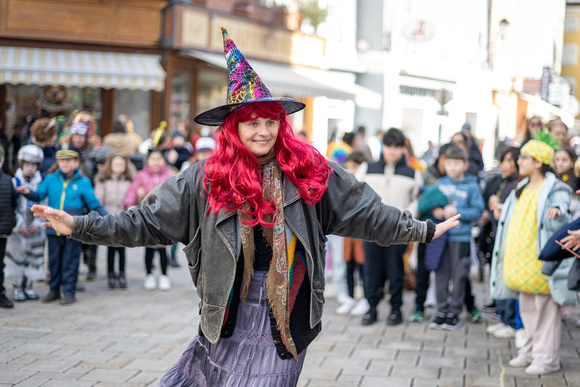 Buntes Faschingstreiben in Hallein